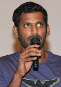 Actor Vishal & Producer Ke Gnanavel Raja Press Meet Images