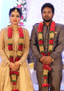 Karthik - Satna Titus Wedding Reception Images