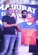 TNPL with Mr.Virender Sehwag - Madurai Super Giants Press Meet Images